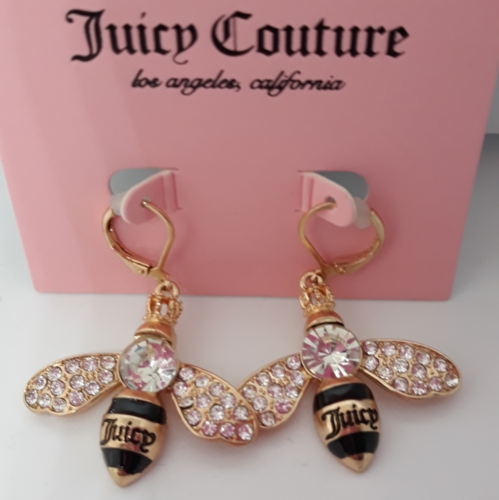 Juicy Couture Honeybee Drop Earrings